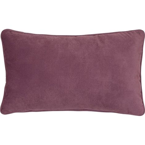 Coussin Déco Uni "Lilou" 30x50cm Parme
