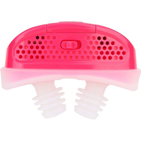 Appareil Anti-Ronflement Électrique Intelligent Professionnel - Accessoire de Santé (Rouge) (1/5)