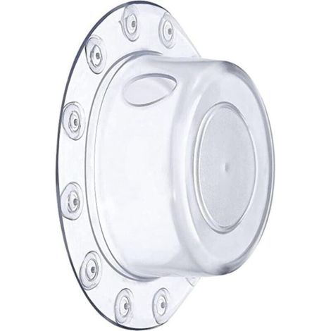 Tappo di troppo pieno in silicone per vasca da bagno e lavandino, con ventosa - Pratico accessorio per il bagno