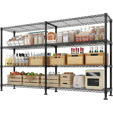 Étagère en métal, design réglable, haute capacité de charge, 4-Pneu 40cm (1/2)