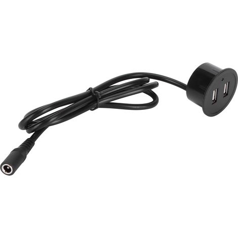 Doppel-USB-Wandladegerät für Schreibtisch, Sofa, Nachttisch, 5 V 2 A, EU-Stecker 100–240 V (1/5)