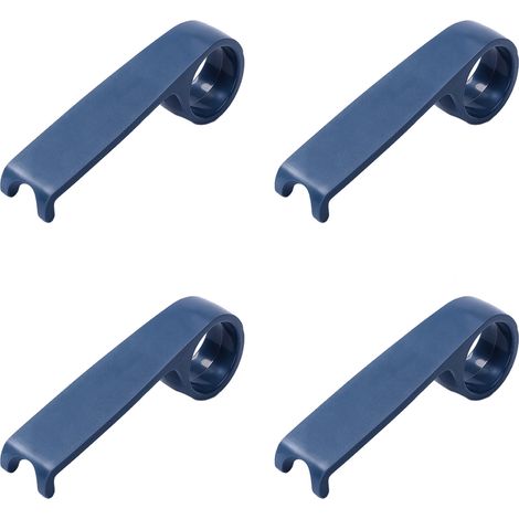 Levier Pour Couvercle De WC - ABS - Pour Siège De Toilette Standard - Hygiénique Sans Contact - 4 Pièces (1/5)