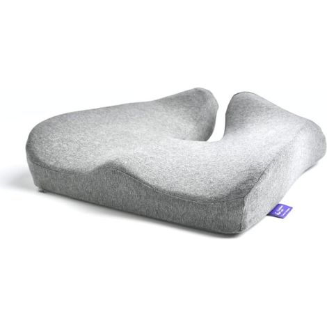 Ergonomic High-Density Memory Foam Seat Cushion for Hip, Coccyx, and Sciatic Nerve Pressure Relief (1/4)