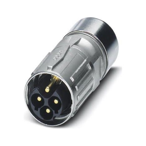 Connecteur circulaire Phoenix Contact, M17 4 contacts, Montage avant, raccordement A sertir ( Prix pour 1 )