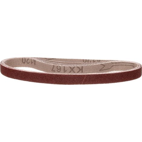 10 Pcs 10mm x 533mm Bande De Ponçage 120 Grain Ceintures Affûteur (1/5)