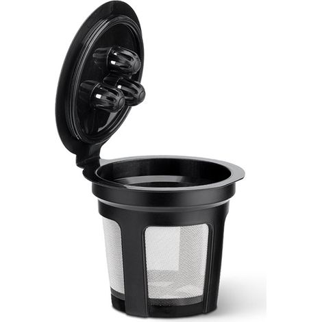 Capsule réutilisable à 3 trous, filtration supérieure, dosette de café rechargeable pour Ninja CFP201 et CFP301 (1/3)