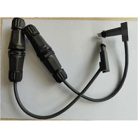 Câble adaptateur RJ45 mâle-femelle, résistant au froid, aux UV et ignifugé. (1/4)