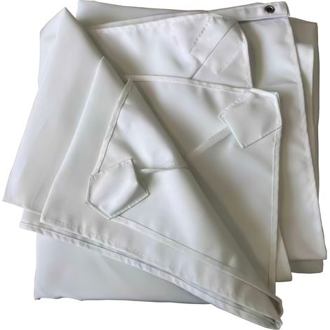 Tela perOmbrellone offset MOLOKAI quadrato 3x3m bianco
