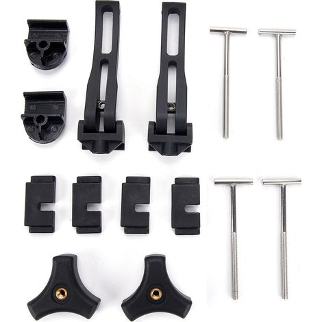 Foreign Trade Cargo Box Cover Fixing Clip, Three-Fold Cargo Box Cover, T-bolt Fastener Accessories - 2-Pack (1/4)