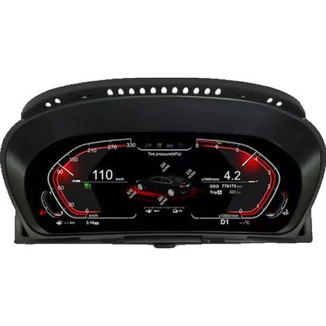 Auto LCD Armaturenbrett, Plug-and-Play-Installation, hochauflösender Bildschirm, mit Carplay (1/2)