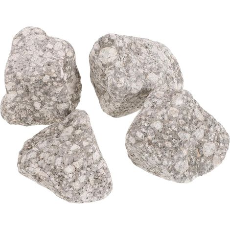 Lot de 4 Pierres Chauffantes pour Sauna Sec et Humide – Pierres Naturelles Résistantes aux Hautes Températures 5-8 Cm – Accessoires pour Sauna à Domicile et Spa, (1/5)