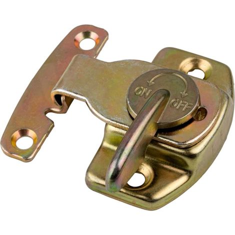 Lucchetto da tavolo in ottone placcato oro - lucchetto da tavolo - morsetto di collegamento per tavolo - lucchetto da tavolo - accessori per mobili antichi (2) (1/4)
