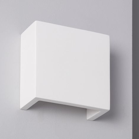 LED Wandleuchte 7W Gips Doppelseitige Beleuchtung Esmeralda Weiß (1/5)
