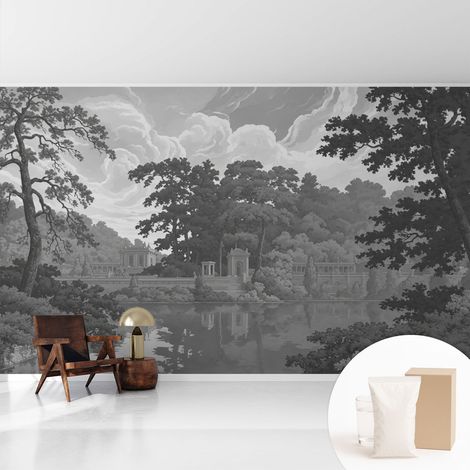 Fototapete - Tapete Vliestapete mit Kleber - Wandtapete Moderne Wandbild Schlafzimmer Wohnzimmer Naturlandschaft 416x254 cm (1/5)