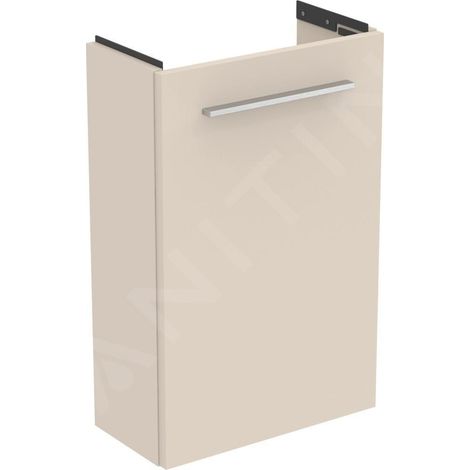 Meuble bas IS HWB-i.life S avec 1 porte 410x205x630mm Beige sable mat (1/5)