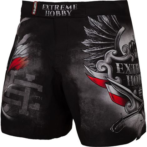 Herren-Sportshorts Husarz XL Schwarz