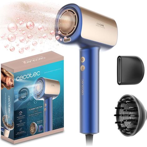 Cecotec DryGlam Nano Plasma Blue Haartrockner (1/5)