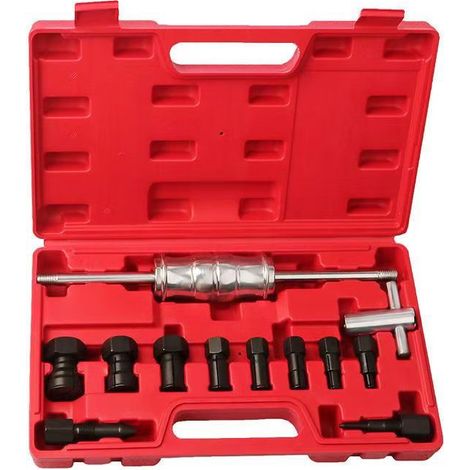 Velo Extracteur de Roulement Interieur avec Marteau Coulissant Trou Borgne Arrache Roulement 8-32mm 12pcs (1/5)