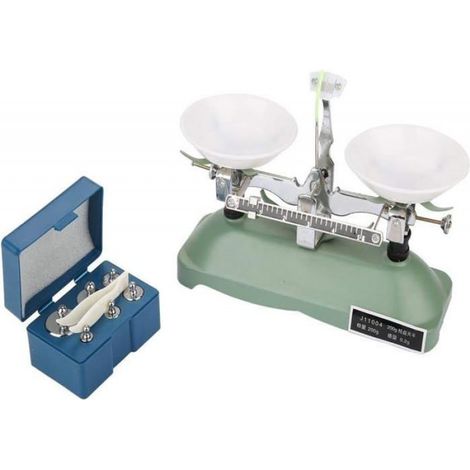 Balance À Plateau - Précision 0,001 G - Capacité 50 G - Pour Laboratoire De Physique Et Chimie - 1 Pièce (1/4)