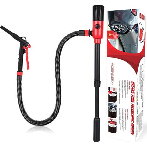 Pompe à carburant 12 l/min à piles Pompe d'aspiration portable (1/5)