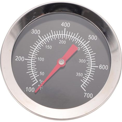Thermomètre Bimetallique Barbecue Inoxydable Lecture Claire et (1/5)
