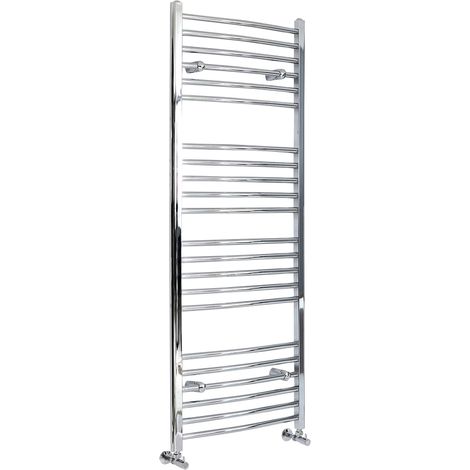 Hudson Reed Artle - Sèche-Serviettes Design Moderne Chromé - Incurvé 160 cm x 49.8 cm