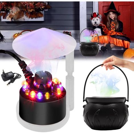 Nebelmaschine, Ultraschallvernebler mit LED, Mini-Ultraschallvernebler mit Kessel, Spritzschutz, Ultraschall-Nebelmaschine, Ultraschall-Vernebelungsgerät (1/5)