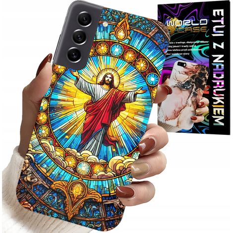 Custodia per Samsung Galaxy S21 - Gesù Cristianesimo Religione + Vetro (1/5)