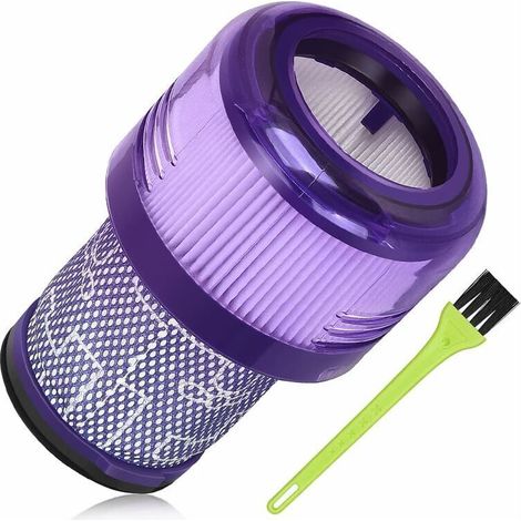 HEPA-Ersatzfilter für Dyson V12 Detect Slim, Staubsaugerfilter für Dyson V12 Slim Absolute Extra/Total Clean/Fluffy Akku-Staubsauger, 971517-01 (1/4)
