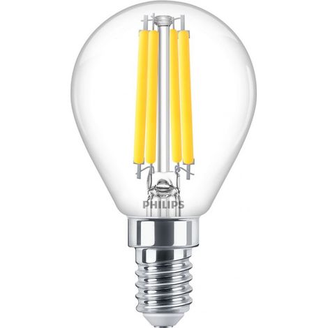 Lampadina LED “MASTER Value Glass” E14 (3,4W 2700K 470lm) IP20 Ø4,5x8cm colore trasparente (1/2)