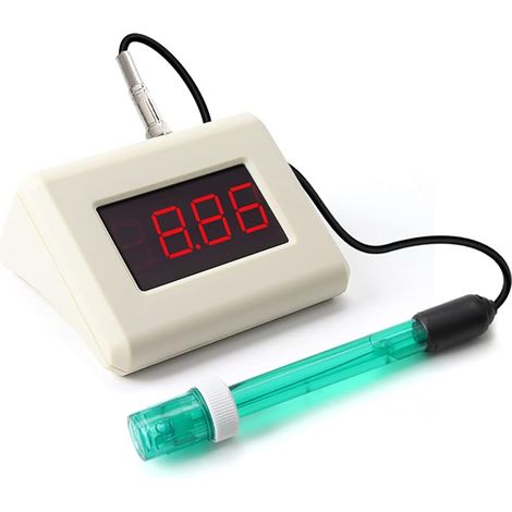 Monitor de calidad del agua y pH en línea PH-025M, electrodo medidor de pH BNC portátil para acuarios, piscinas y agua potable.