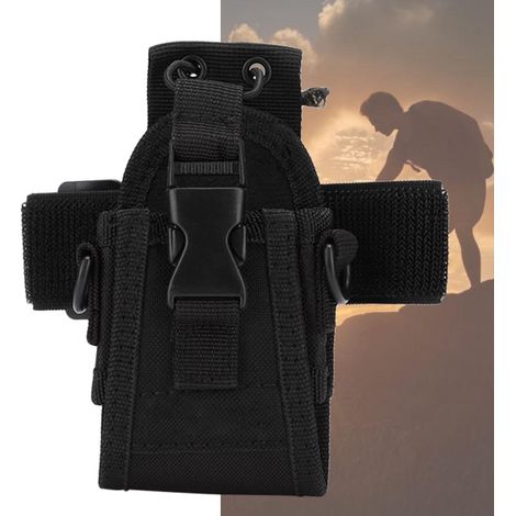 Étui de transport étanche en nylon pour talkies-walkies Baofeng UV-5R et modèles compatibles (1/5)