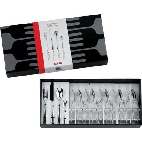 Alessi Nuovo Milano Besteckset aus Edelstahl