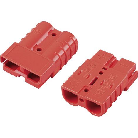 TRU COMPONENTS 50 A Hochstrom-Batteriesteckverbinder orange   Orange Inhalt: 1 St.