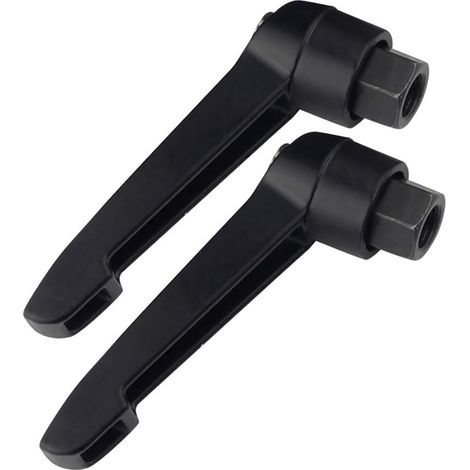 Hardware-Befestigung, Klemmhebelknöpfe, Griff – verstellbarer L-förmiger Klemmgriff, Maschinenknöpfe, Innen- oder Außengewinde M12