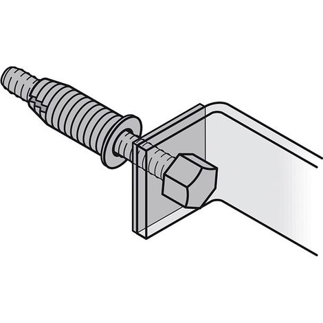 Montaje Pomo de puerta HT-Pr. para MHK-puerta Acero inoxidable