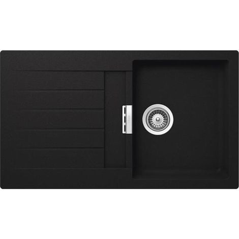 Schock Einbauspüle Cristalite Primus D-100 A GON Onyx Exzenterbedienung (1/3)