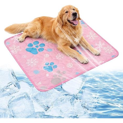 Tappetino rinfrescante XXL per cani 150 x 100 cm, lavabile, auto-rinfrescante, senza gel, per cani e gatti di taglia grande e piccola, antiscivolo. (1/5)