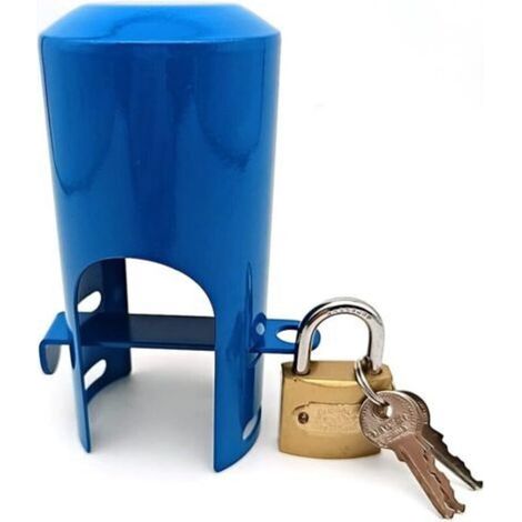 Mangueras de jardín aisladas y cerraduras y cubiertas para el hogar - Ahorro de agua, para uso en exteriores, sistemas de bloqueo de grifos - Prevenir el mal uso y el vandalismo (1/5)