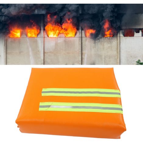 Manteau/poncho/mât ignifugé pour adulte, protection vestimentaire ignifugée en fibre de verre silicone (1/5)