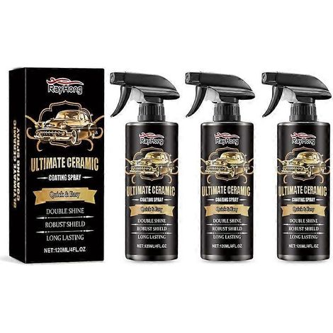 123 pièces Beeco Nettoyant Voiture, Nouveau spray pour voiture Beeco, Revêtement céramique pour voitures (1/4)