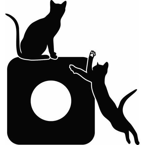 Adesivo protettivo per l'interruttore - Triple Cats (1/2)