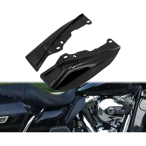 Déflecteur d'air de cadre moyen de carénage, ailes latérales, déflecteur d'air, bouclier thermique, déflecteurs d'air thermiques, couvre-garniture adapté pour Touring, Tricycle 2009-2016 (1/5)