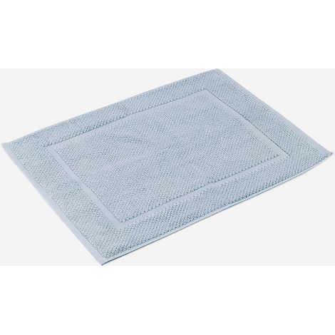 Tappeto bagno antiscivolo in cotone 50x70 Victor - Azzurro
