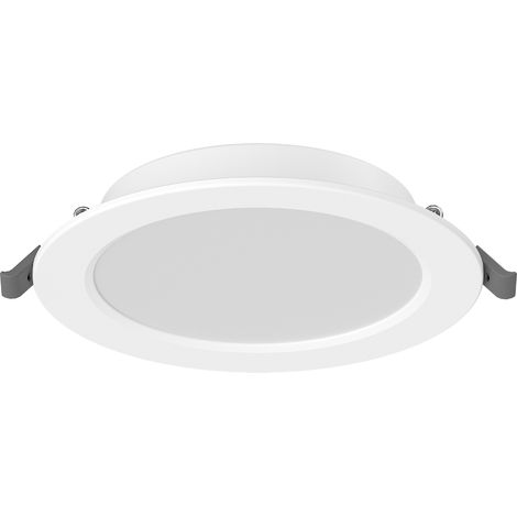 Mexen LDRR plafond encastré LED Downlight fi 14 cm, 9W, Neutre - 4000K, 990 lm, blanc - L210-014-0940-20 (1/5)