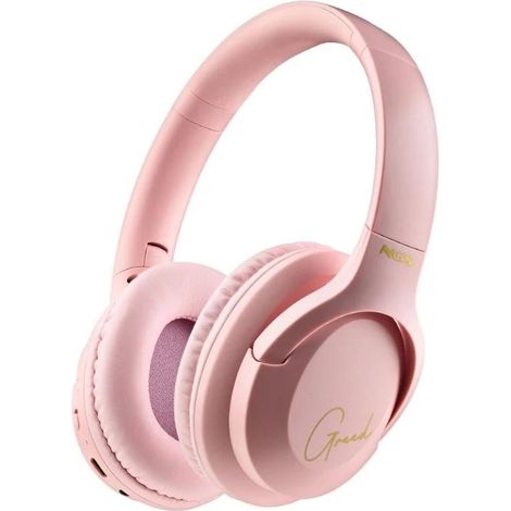 Kopfhörer - NGS - ARTICA GREED PINK - Bluetooth 5.1 - Akkulaufzeit 10 Stunden - Eingebautes Mikrofon