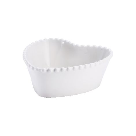 1 Pezzo Ciotola da Cucina in Ceramica Forma Cuore 23 x 23 x 8,5 cm (1/2)