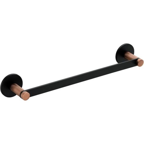 Porta salviette 45 cm nero/rame – Serie Stellar