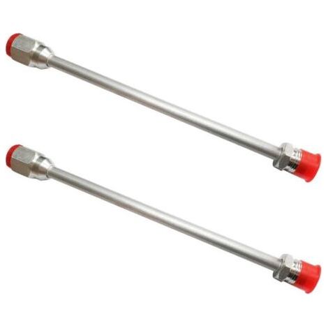 Airless Peinture Pistolet Tige De Rallonge pour Pulvérisateur Airless Buse Pistolet Peinture 2 Pcs x 30 CM (1/4)