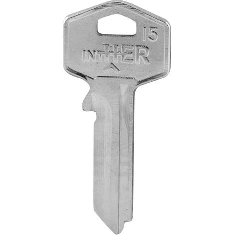 Llave en bruto cilindro INTHER I5, acero de alta resistencia, fácil de cortar y duradera